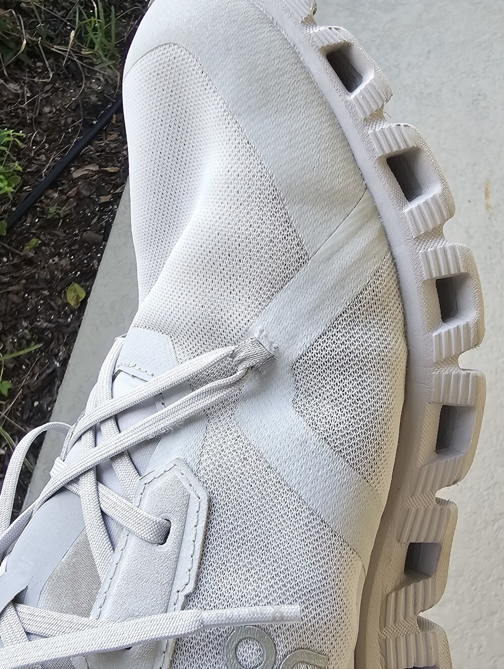 On Running Running Women's Cloud White Lightweight Running Shoes